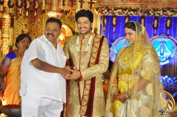 Music Director Koti Son Rajeev Wedding Reception Photos
